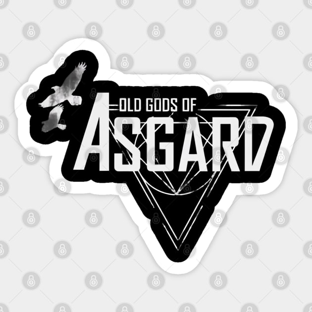 Old Gods of Asgard - Alan Wake Sticker by Waldesign